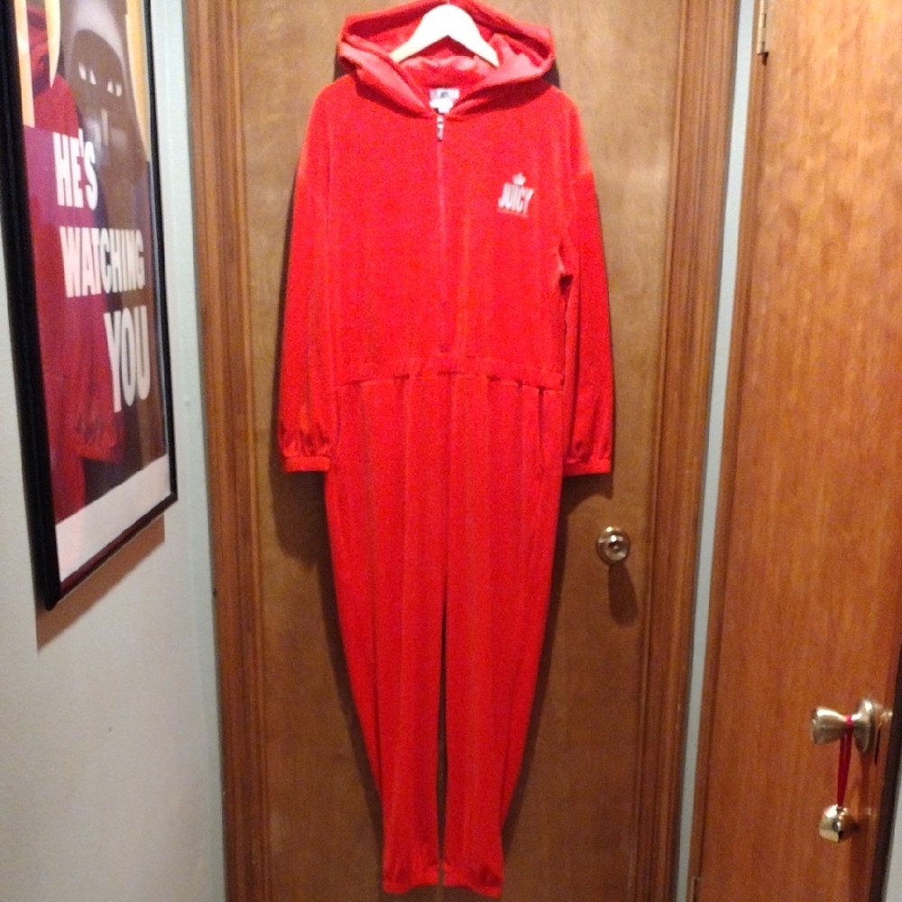 Juicy Couture XXL Red Jumpsuit